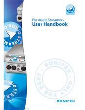 Sonifex Pro Audio Streamers User Handbook Manual