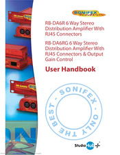 Sonifex Redbox RB-DA6R User Handbook Manual