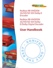 Sonifex Redbox RB-VHDDD8 User Handbook Manual