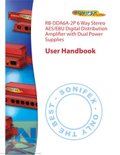 Sonifex Redbox RB-DDA6A-2P User Handbook Manual