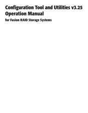 Sonnet Fusion RAID Storage Systems Operation Manual