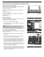 Sonnet TEMPO HD Quick Start Manual