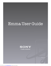 Sony Emma User Manual