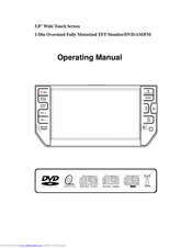 Soundstream TFT Monitor/DVD/AM/FM Operating Manual