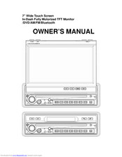Soundstream TFT Monitor /DVD/AM/FM/Bluetooth Owner's Manual