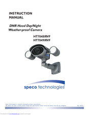Speco HT-7049IRVF Instruction Manual