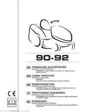 GGP ITALY SPA 92 Owner's Manual