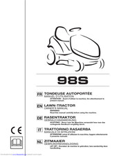 GGP ITALY SPA 98S Owner's Manual