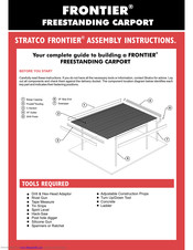 Stratco FRONTIER Assembly Instructions