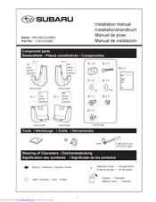 Subaru SPLASH GUARD Installation Manual