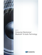 Subaru Consumer Electronics Instruction Manual