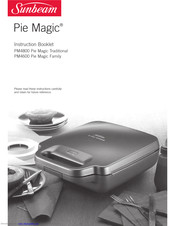 Sunbeam Pie Magic PM4600 Instruction Booklet