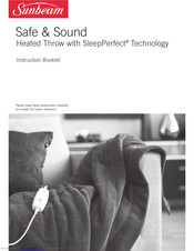 Sunbeam Safe & Sound Instruction Booklet