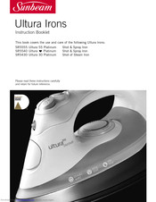 Sunbeam Ultura SR5430 Instruction Booklet