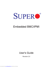 Supero Supero Embedded BMC/IPMI User Manual