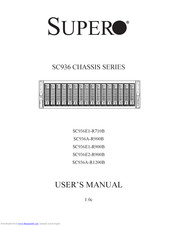 Supermicro Supero SC936E1-R900B User Manual