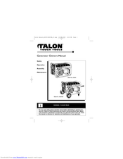 Talon EG600W Owner's Manual