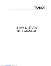 Tannoy i5T AW Manuals | ManualsLib