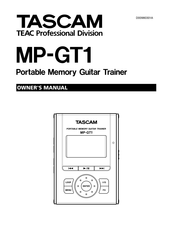 Tascam MP-GT1 Owner's Manual