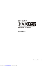 Terratec DMX Xfire 1024 Manual
