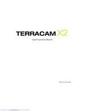 Terratec TERRACAM X2 Operation Manual
