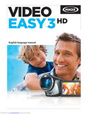 MAGIX Video Easy 3 HD Manual