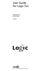 Emagic Logic fun User Manual
