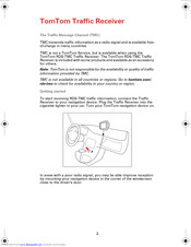 TomTom Traffic Receiver Reference Manual