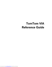TomTom VIA 4EN42 Reference Manual