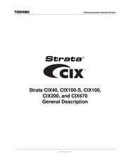 Toshiba Strata Cix100 Manuals Manualslib