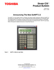 Toshiba Strata CIX SoftIPT 2.2 Product Bulletin
