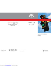Toyota YARIS LB 2 0 1 0 Quick Reference Manual