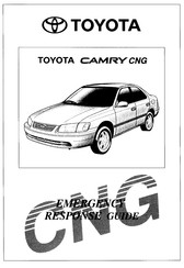 Toyota CAMRY CNG Emergency Response Manual