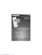 Venstar ACC0431 Owner's Manual