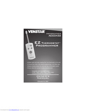 Venstar ACC0432 Owner's Manual