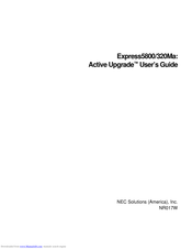NEC Express5800/320Ma User Manual