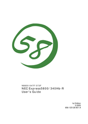 NEC Express5800/340Hb-R N8800-073F User Manual