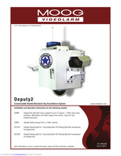 Moog Videolarm D2BB1 Installation And Operation Instructions Manual
