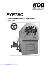 KOB KOB PYRTEC SERIES Assembly And Installation Instructions Manual