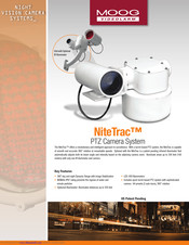 Moog Videolarm NiteTrac NTK-SD-3N Specifications