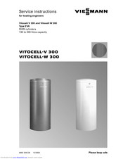 Viessmann VITOCELLW 300 Service Instructions Manual