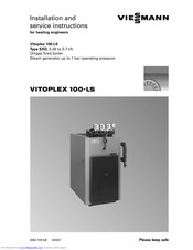 Viessmann VITOPLEX 100?LS Installation And Service Instructions Manual