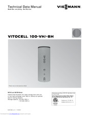 Viessmann VITOCELL 100-BH Technical Data Manual