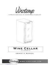 Vinotemp VT- 2 6 SB1 0 Owner's Manual
