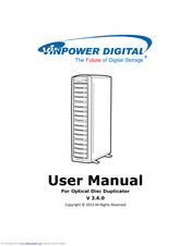 Vinpower Optical Disc Duplicator 3.6.0 User Manual