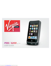 Zte Virgin Mobile PEEL 3200 User Manual