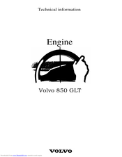 Volvo 850 GLT Technical Information