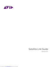 Avid Technology Satellite Link Manual