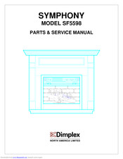 Dimplex SYMPHONY SF5598 Parts & Service Manual