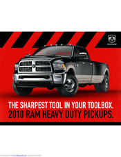 Dodge 2010 Ram 3500 Heavy Duty Specifications